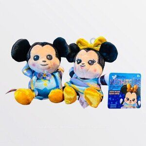 Disney Parks - Mickey & Minnie Mouse Wishables - WDW 50th Anniversary – Micro 5”